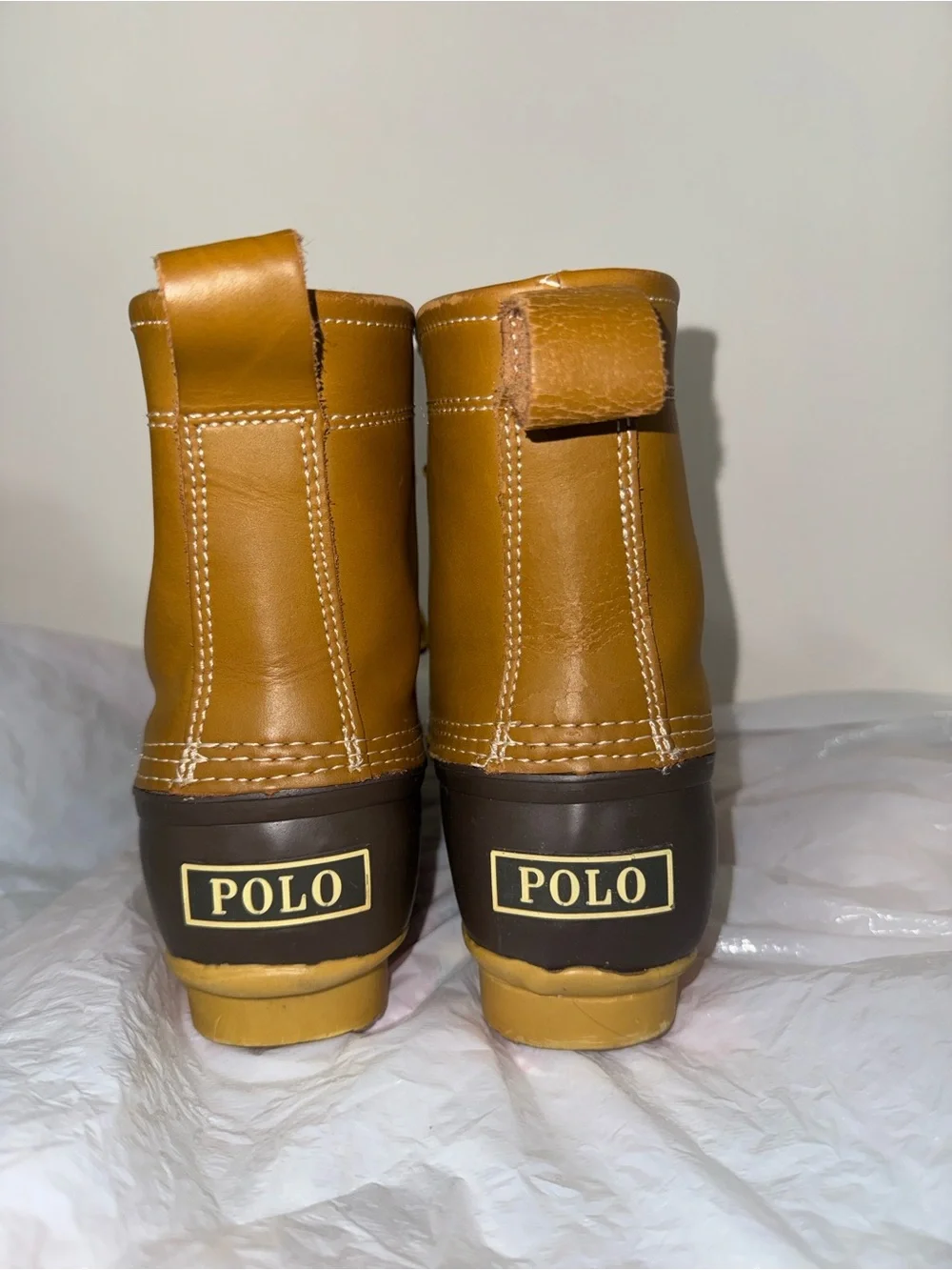 Ralph Lauren padded brown
